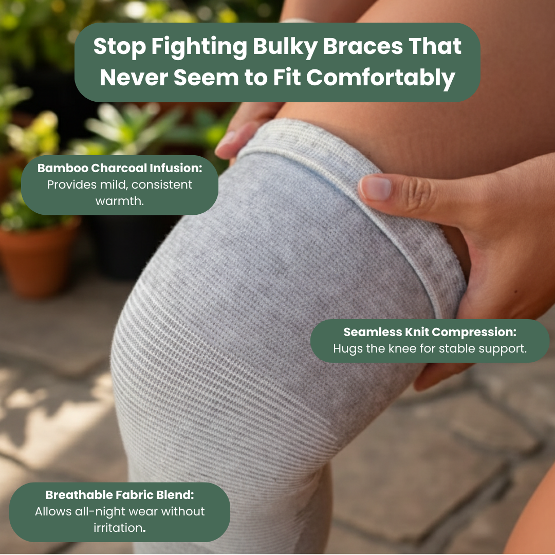 Premium Bamboo Knee Sleeve